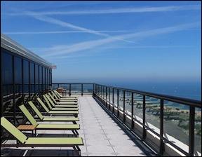 1560 N Sandburg Ter Unit 915, Chicago, IL 60610 - balcony featuring a water view