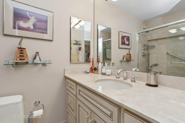 1560 N Sandburg Ter Unit 915, Chicago, IL 60610 - full bath with vanity and tiled shower