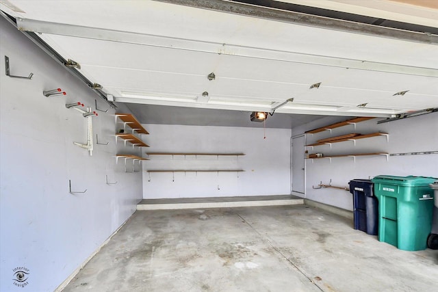 8820 Meadowview Dr, Orland Hills, IL 60487 - garage with a garage door opener