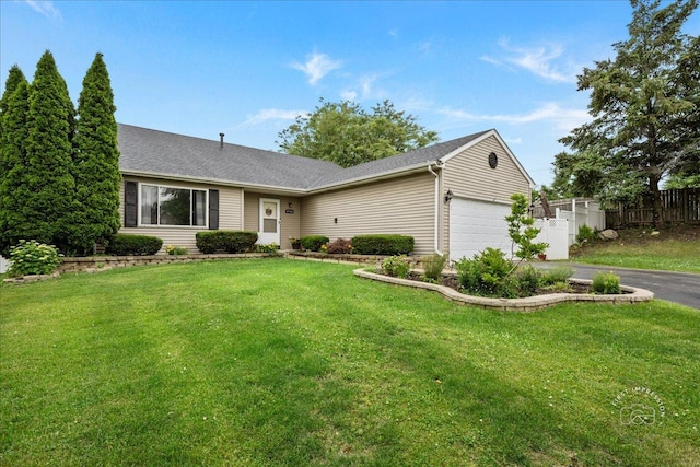 4756 Flanders Ct, Plainfield, IL 60586 - single story home featuring an attached garage and driveway