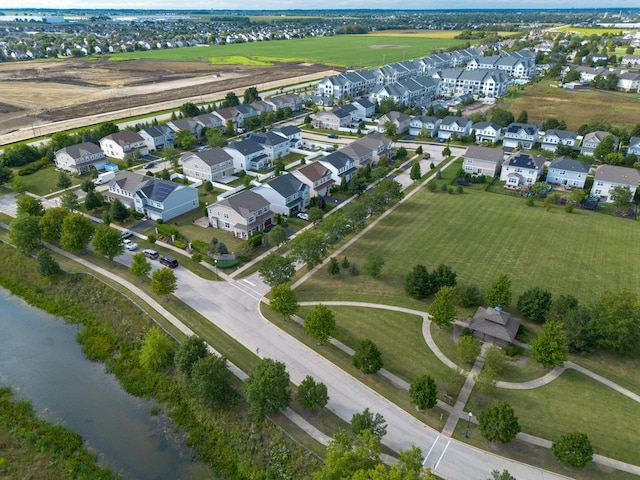14924 S Case St, Plainfield, IL 60544 - aerial view of property's location with nearby suburban area and a nearby body of water