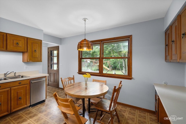 2290 Copley St, Aurora, IL 60506 - dining room featuring healthy amount of natural light and tile patterned floors