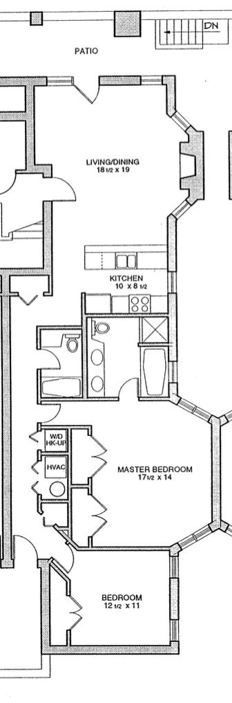 4124 N Kenmore Ave Unit Gs, Chicago, IL 60613 - view of home floor plan