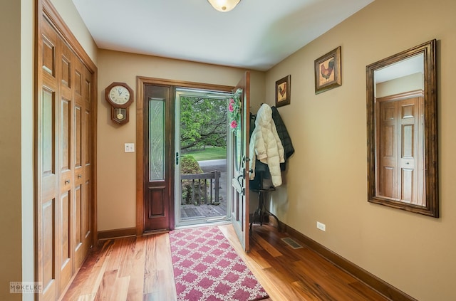 2800 Arbor Ln, Oswego, IL 60543 - entryway with light wood finished floors