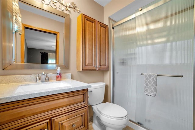 13610 S 84th Ave, Orland Park, IL 60462 - bathroom featuring vanity and a stall shower