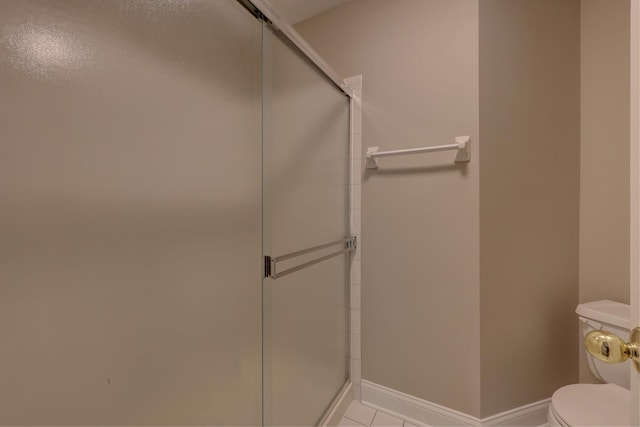 195 Island Ct Unit 195, Schaumburg, IL 60193 - full bathroom featuring a shower stall and tile patterned floors