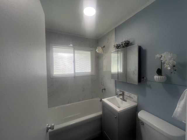 16939 Jodave Ave, Hazel Crest, IL 60429 - full bathroom with vanity and shower / bath combination