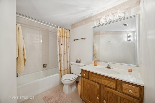 6419 Oak Forest Ave Unit 1N, Tinley Park, IL 60477 - bathroom featuring tile patterned flooring, vanity, and shower / bath combo