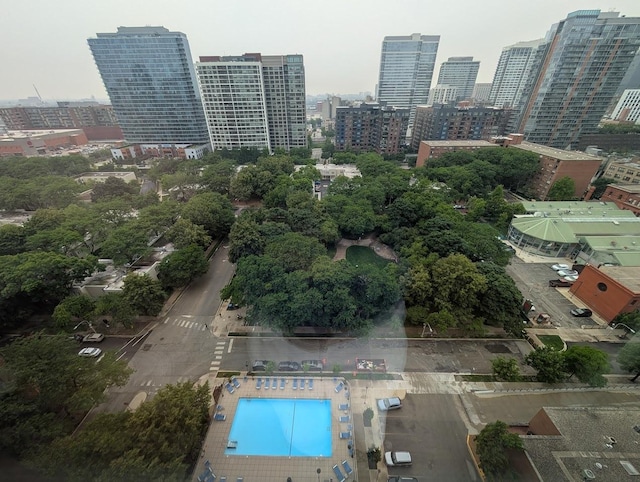 899 S Plymouth Ct Unit 1703, Chicago, IL 60605 - view of urban area with a pool area