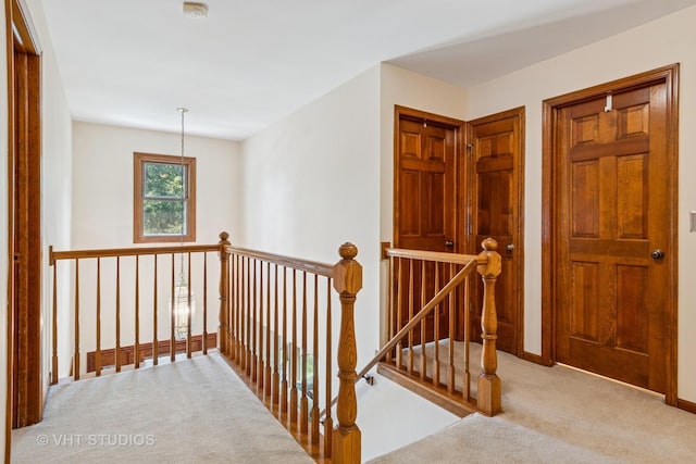 321 Breckenridge Dr, Aurora, IL 60504 - corridor featuring an upstairs landing and carpet floors