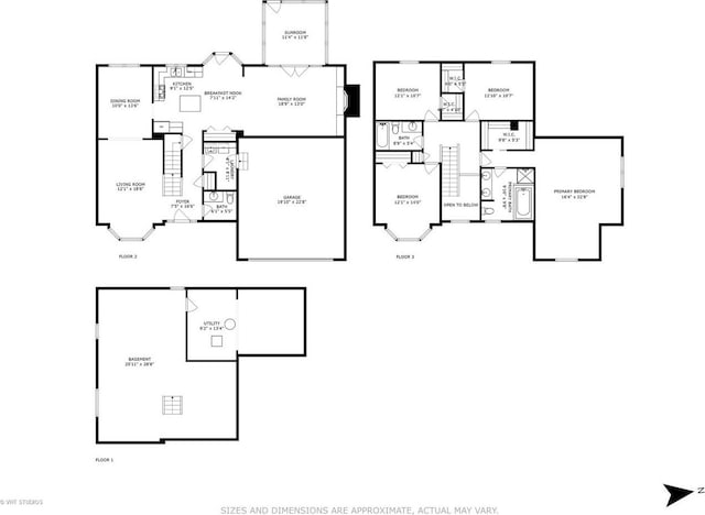321 Breckenridge Dr, Aurora, IL 60504 - view of property floor plan