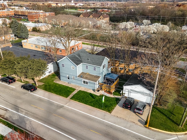711 Illinois St, Lemont, IL 60439 - bird's eye view