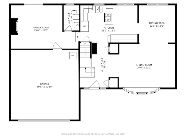 1416 S Robert Dr, Mount Prospect, IL 60056 - view of floor plan / room layout