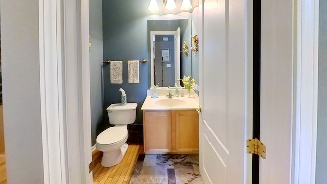 147 Fulbright Ln, Schaumburg, IL 60194 - half bathroom featuring toilet and vanity