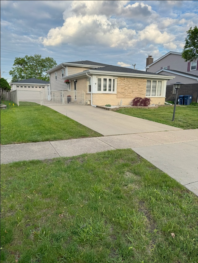 1517 Webster Ln, Des Plaines, IL 60018 - tri-level home with brick siding