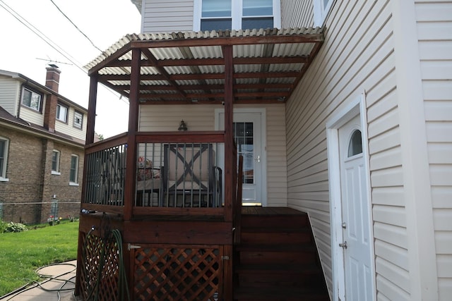 5125 N La Crosse Ave, Chicago, IL 60630 - doorway to property