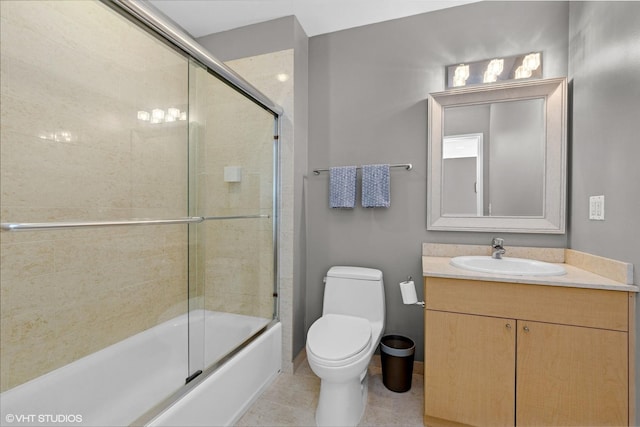 653 N Kingsbury St Unit 2202, Chicago, IL 60654 - bathroom with vanity and shower / bath combination with glass door