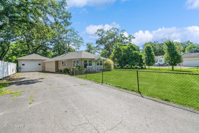 13861 Butternut St, Cedar Lake, IN 46303 - single story home with a garage and asphalt driveway