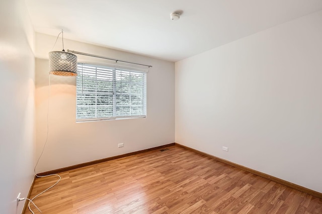 28 W Pheasant Trl Unit 28, Lake In The Hills, IL 60156 - unfurnished room with light wood-style floors and a smoke detector