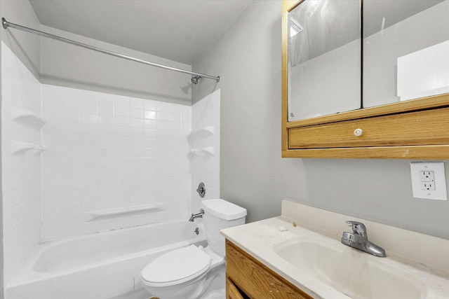 1413 Garden Hills Dr, Champaign, IL 61821 - full bathroom featuring shower / bathtub combination and vanity