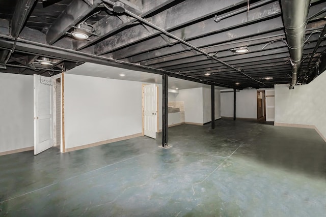 6455 S Marshfield Ave, Chicago, IL 60636 - finished basement featuring baseboards