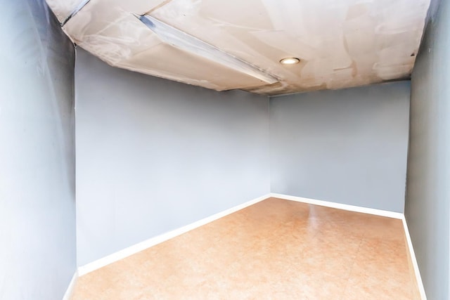 6455 S Marshfield Ave, Chicago, IL 60636 - finished below grade area featuring baseboards and recessed lighting