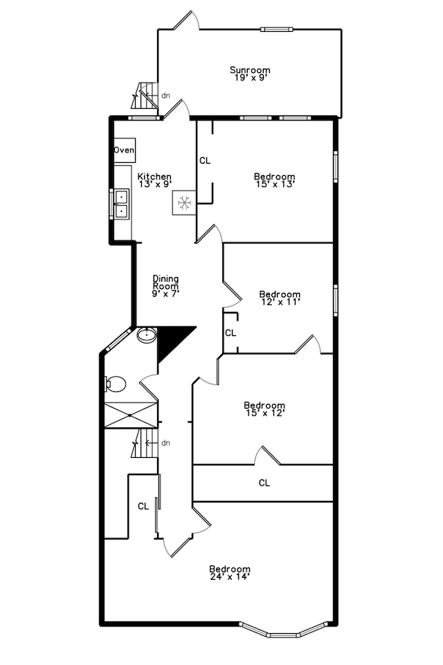 6455 S Marshfield Ave, Chicago, IL 60636 - view of property floor plan