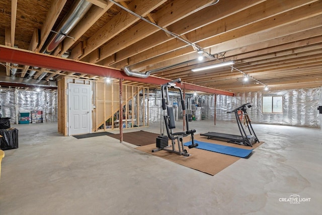 433 Davis Dr, Sycamore, IL 60178 - view of basement