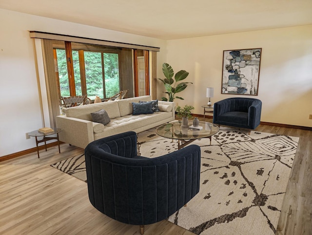1437 S Plum Ave, Freeport, IL 61032 - living room with wood finished floors