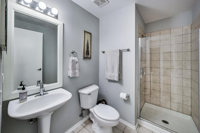 1530 S State St Unit 14O, Chicago, IL 60605 - full bathroom with a stall shower and tile patterned floors