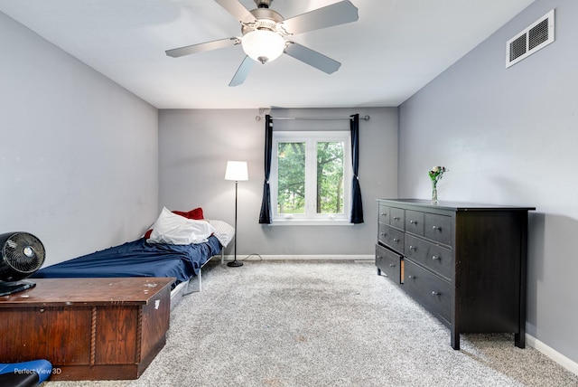 20131 E Brightway Dr, Mokena, IL 60448 - bedroom featuring carpet flooring and ceiling fan