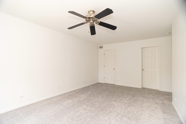 10 Sugar Creek Ct, Lake In The Hills, IL 60156 - empty room featuring carpet flooring and ceiling fan