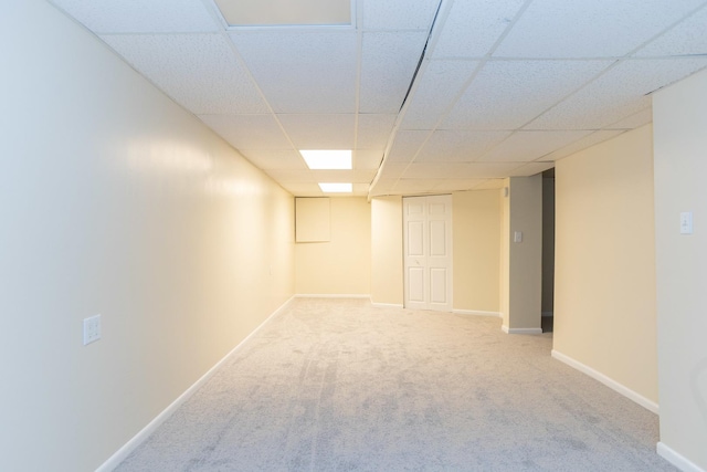 10 Sugar Creek Ct, Lake In The Hills, IL 60156 - finished basement featuring a drop ceiling and carpet