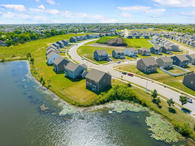 2042 Legacy Pointe Blvd, Plainfield, IL 60586 - aerial view of residential area featuring a large body of water