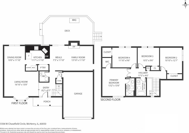 5506 W Chasefield Cir, Mchenry, IL 60050 - view of room layout