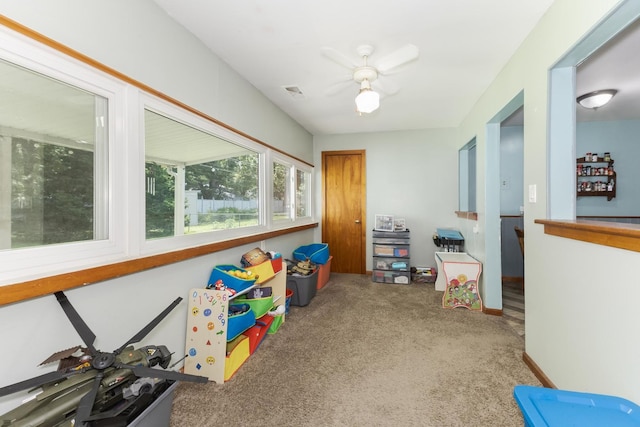 1014 N Main St, Pontiac, IL 61764 - recreation room featuring carpet floors