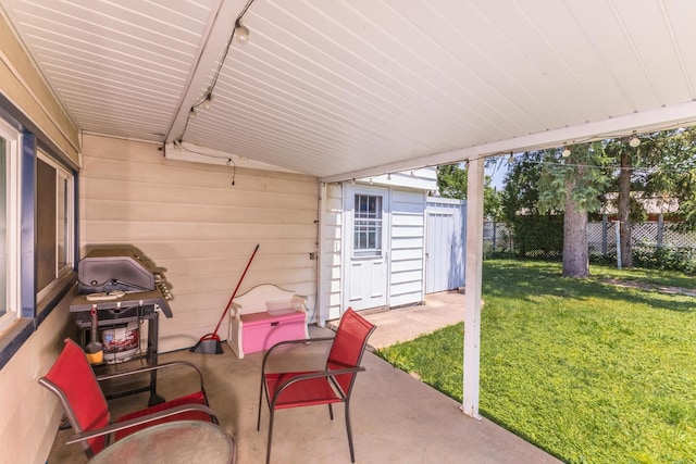 1014 N Main St, Pontiac, IL 61764 - view of patio featuring a grill