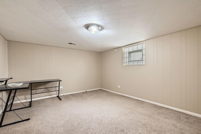 14433 Woodlawn Ave, Dolton, IL 60419 - below grade area featuring carpet