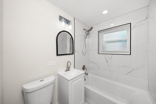 5246 S New England Ave, Chicago, IL 60638 - full bathroom featuring vanity and shower / washtub combination