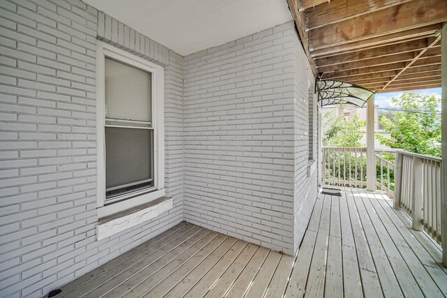4125 W School St, Chicago, IL 60641 - view of wooden deck