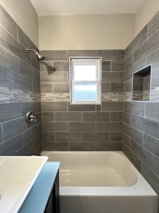 120 S May St, Joliet, IL 60436 - full bathroom featuring  shower combination and vanity