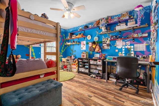 3621 Hyde Park Ct, Elgin, IL 60124 - bedroom with wood finished floors