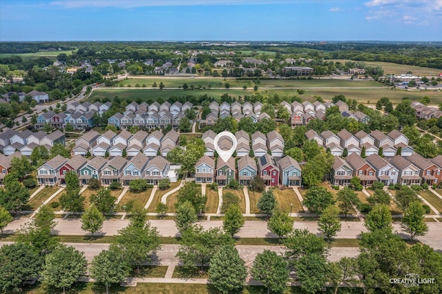 3621 Hyde Park Ct, Elgin, IL 60124 - aerial perspective of suburban area