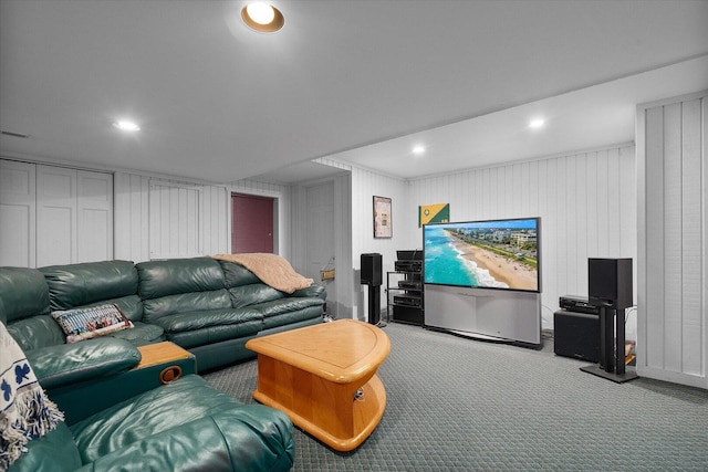8 Buckingham Dr, Sugar Grove, IL 60554 - carpeted living room featuring recessed lighting