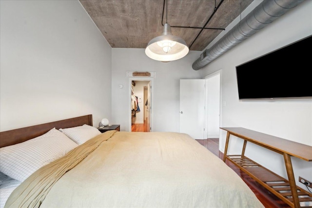 411 W Ontario St Unit 411, Chicago, IL 60654 - bedroom with wood finished floors