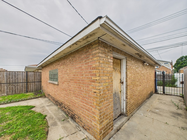 3810 W 71st St, Chicago, IL 60629 - view of side of property with brick siding