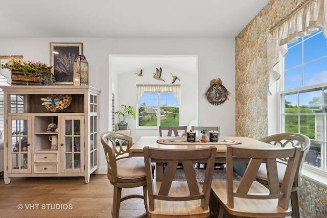 2032 Wentworth Dr, Volo, IL 60020 - dining space with wood finished floors