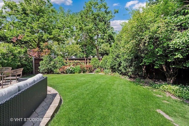 720 Willow Rd, Winnetka, IL 60093 - view of yard with outdoor lounge area
