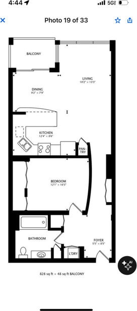 900 N Kingsbury St Unit 967, Chicago, IL 60610 - view of home floor plan
