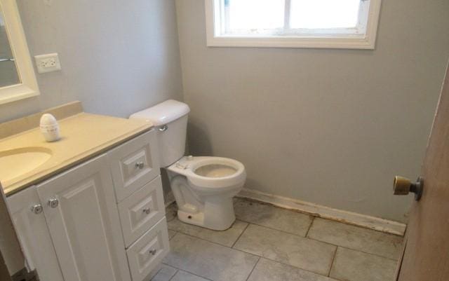 3636 Elm Ct, Flossmoor, IL 60422 - bathroom featuring vanity and tile patterned flooring